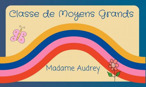 Classe de moyens grands de Madame Audrey